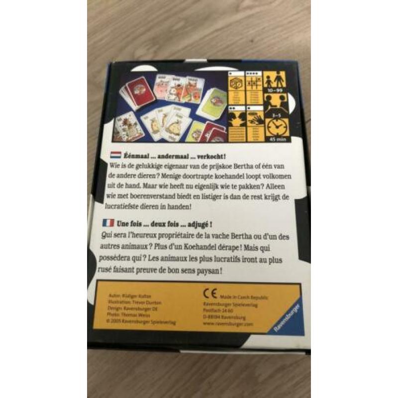 Koehandel spel kaartjes nieuw in plastic