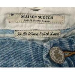 Maison Scotch blauwe jeans spijkerbroek W27 L32