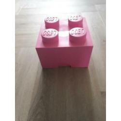 Lego roze opbergbox