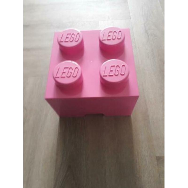 Lego roze opbergbox