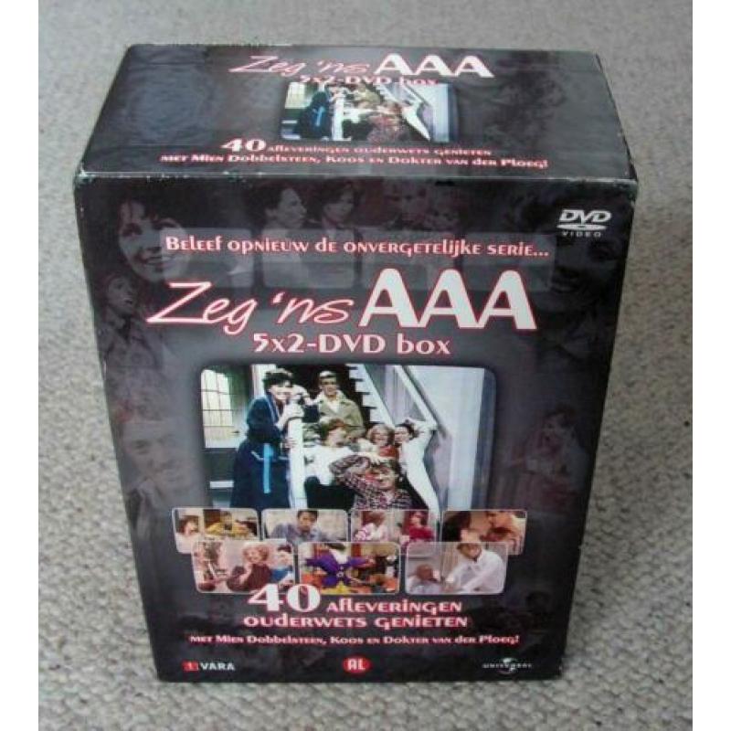 Zeg ‘ns AAA 10 dvd box seizoenen ’83 t/m ‘89 ZGAN