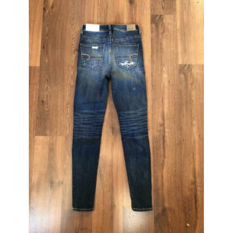 American Eagle denim jeans spijkerbroek broek blauw (maat s)