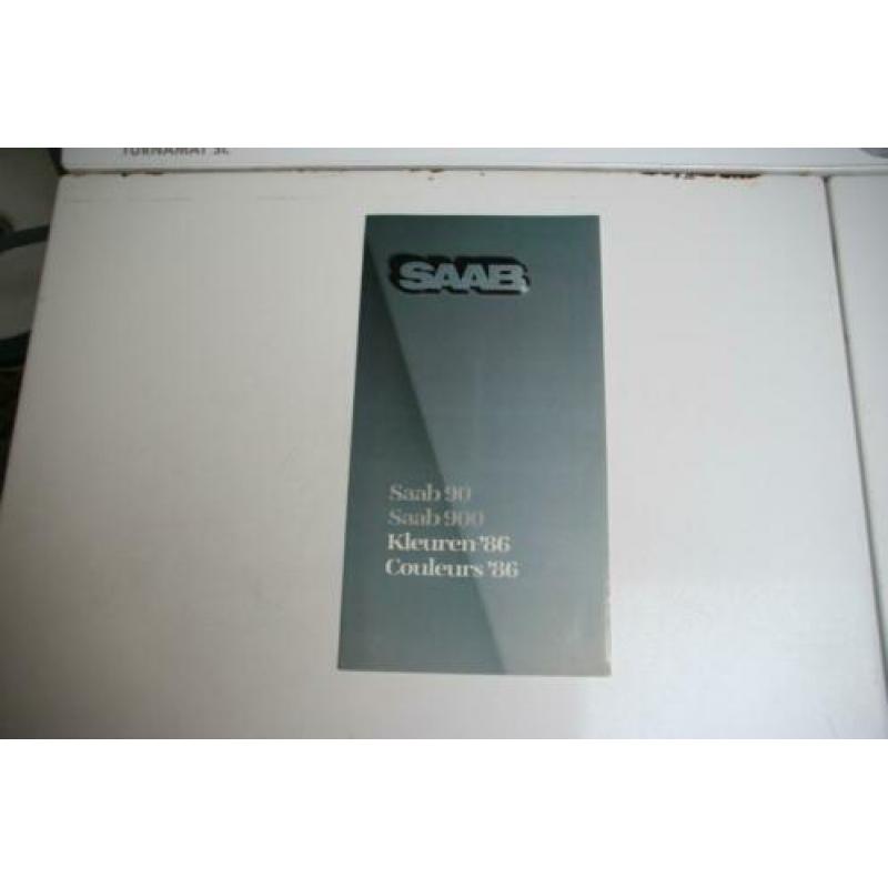Folder Saab 90 + 900 kleuren en bekledingen (1985) (5)