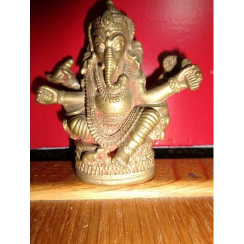 Beeldje Ganesha klein 8,5 cm