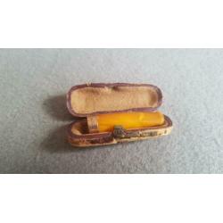 Sigarettenpijpje met gouden rand - Engels 1859 - 9 karaat