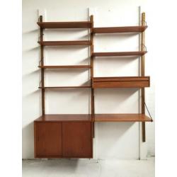 Poul Cadovius by Royal System modulair vintage wandsysteem