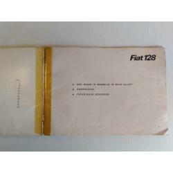 Instructieboekje FIAT 128