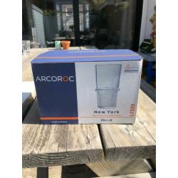 Arcoroc New York, 6x nieuw in doos