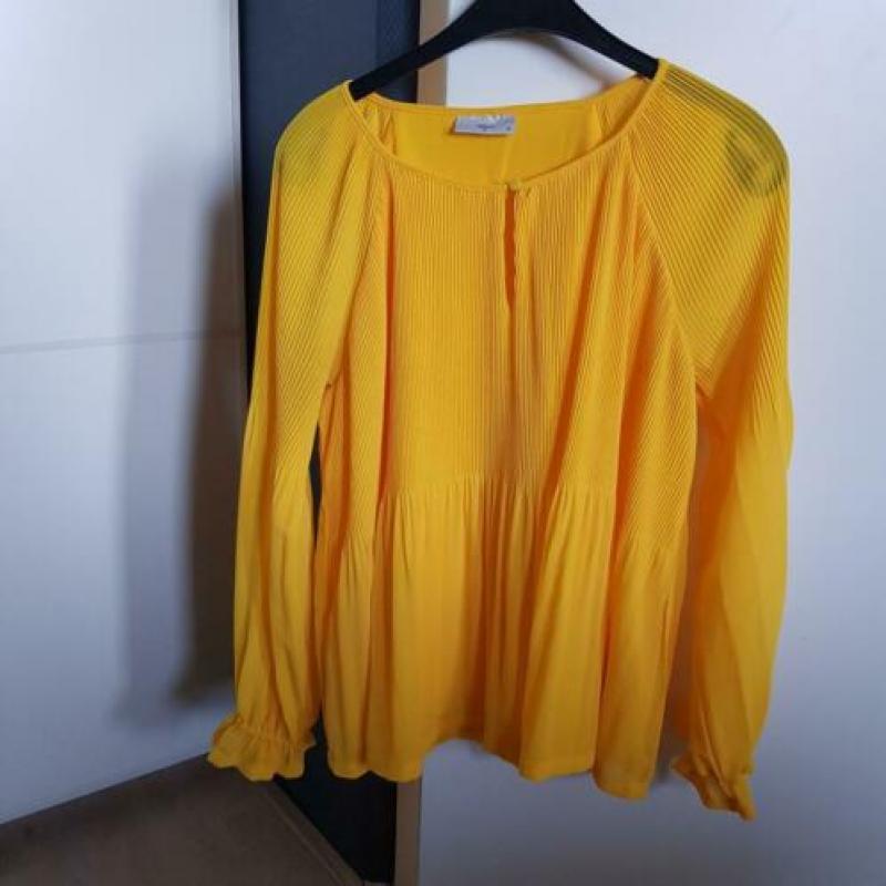 Minimum blouse 38 geel nieuw