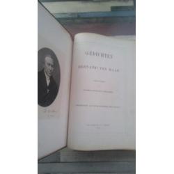1876 groot dichtboek Bernard ter Haar.