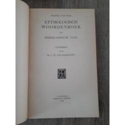 Franck's Etymologisch woordenboek der Ned. taal.met suppleme