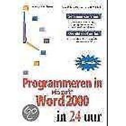 Programmeren in Word 2000 in 24 uur 9789039514375
