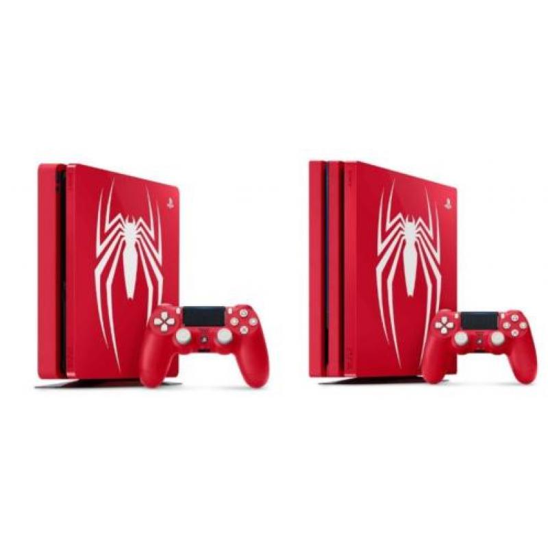 PS4 SLIM Spider-Man Limited edition 1TB spiderman evt PRO