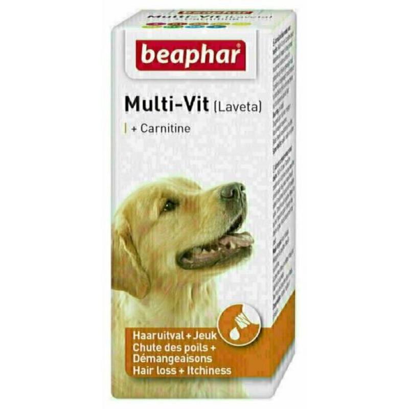 20 ml Beaphar multi vit laveta carnitine hond