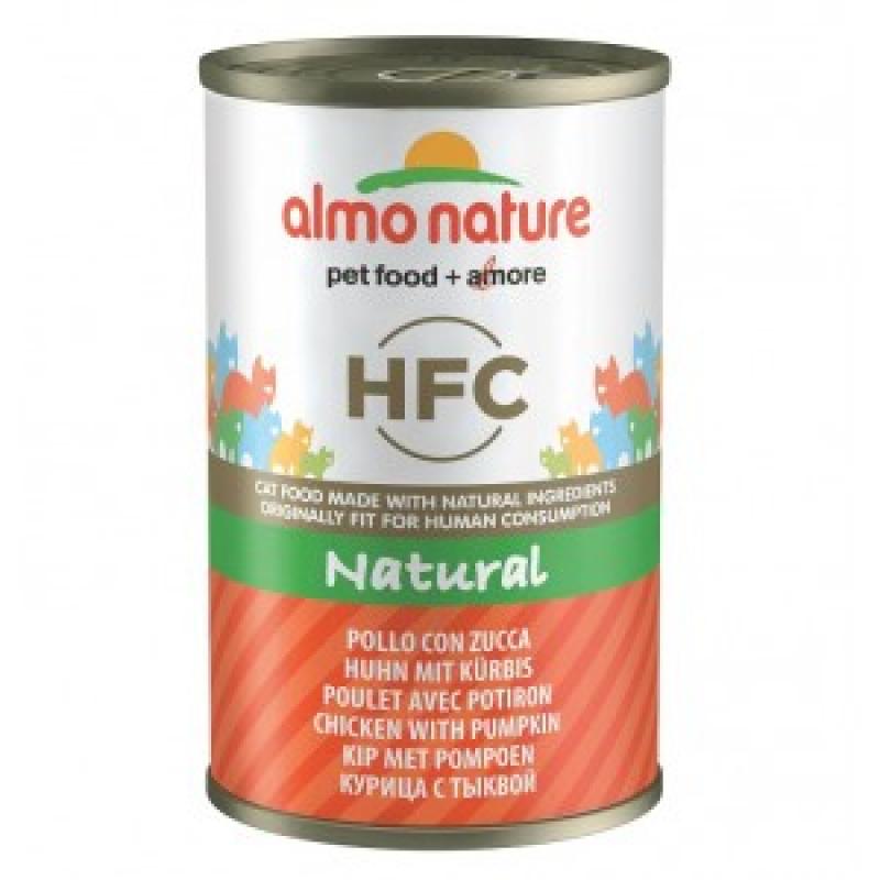 Almo Nature HFC Kip en Pompoen 140 gr Per 24 Almo Nature Nat kattenvoer Almo Nature