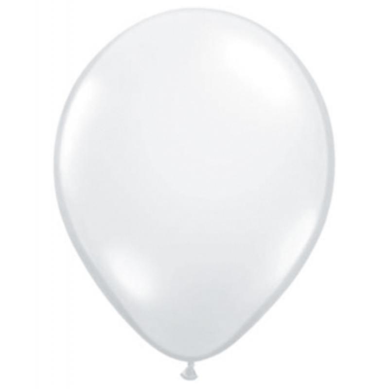 Feestartikelen diversen Qualatex Doorzichtige jumbo ballon 90 cm