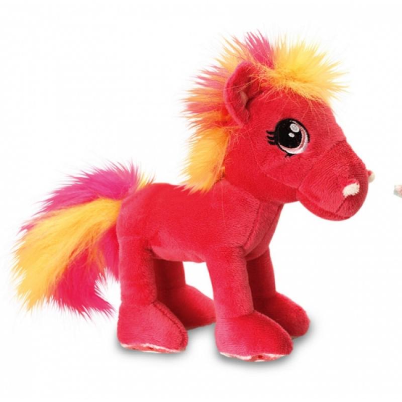 Pluche paard knuffeldier roze 18 cm Keel Toys gaafste producten