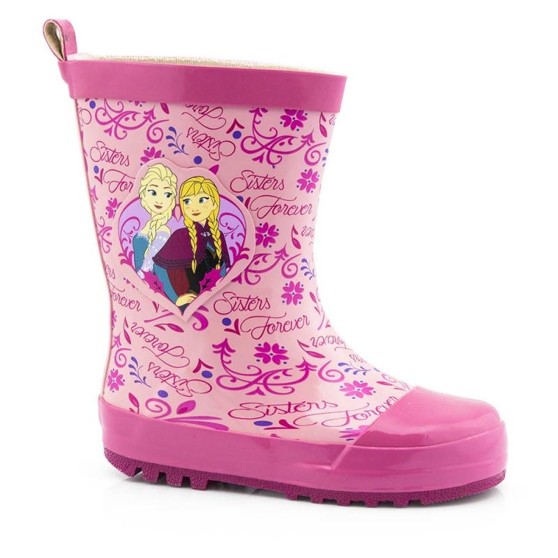 Schoenen en laarzen Disney Frozen regenlaarzen roze