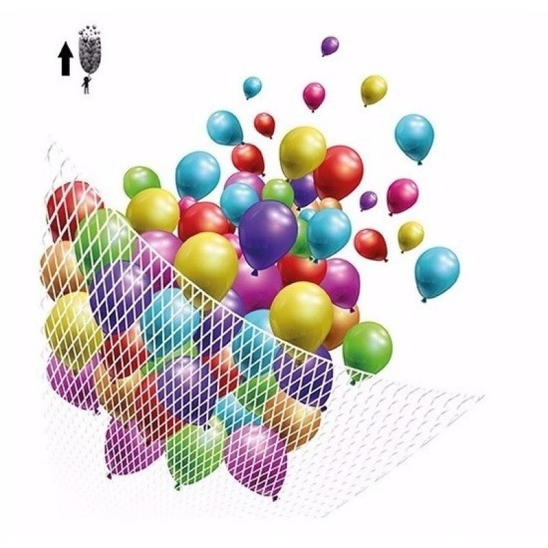 Feestartikelen diversen Geen Net voor helium ballonnen 200 stuks