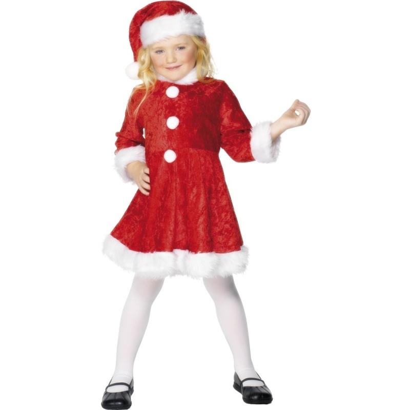 Smiffys Carnaval Kerst jurk meisjes Kerst kostuums