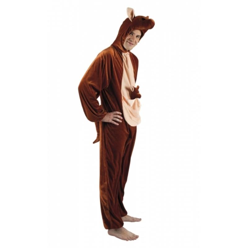 Kangoeroe dierenkostuum voor heren 195cm Carnavalskostuum winkel Dierenpakken